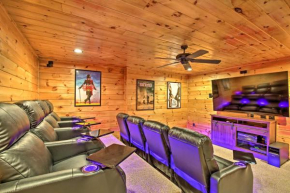 Mtn Retreat with Private Hot Tub and Home Theater